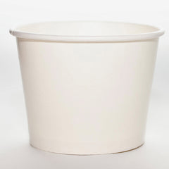 Contenedor 12oz Blanco en carton Polyboard