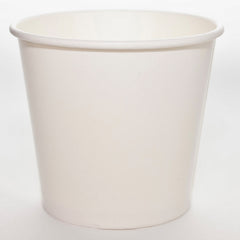 Contenedor 16oz Blanco en carton Polyboard