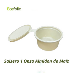 Salsero 1 oz con Tapa Bio
