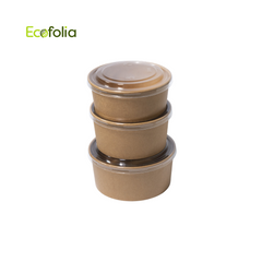 BOWL KRAFT 1300ml CON TAPA 44oz