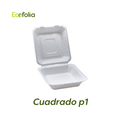 Portacomida Cuadrado sin División (P1)