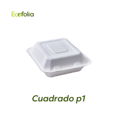 Portacomida Cuadrado sin División (P1)