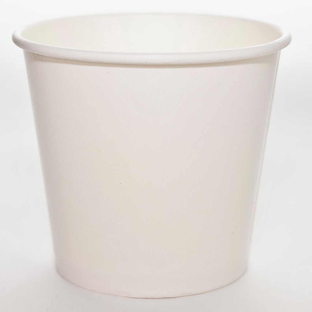 Contenedor 16oz Blanco en carton Polyboard