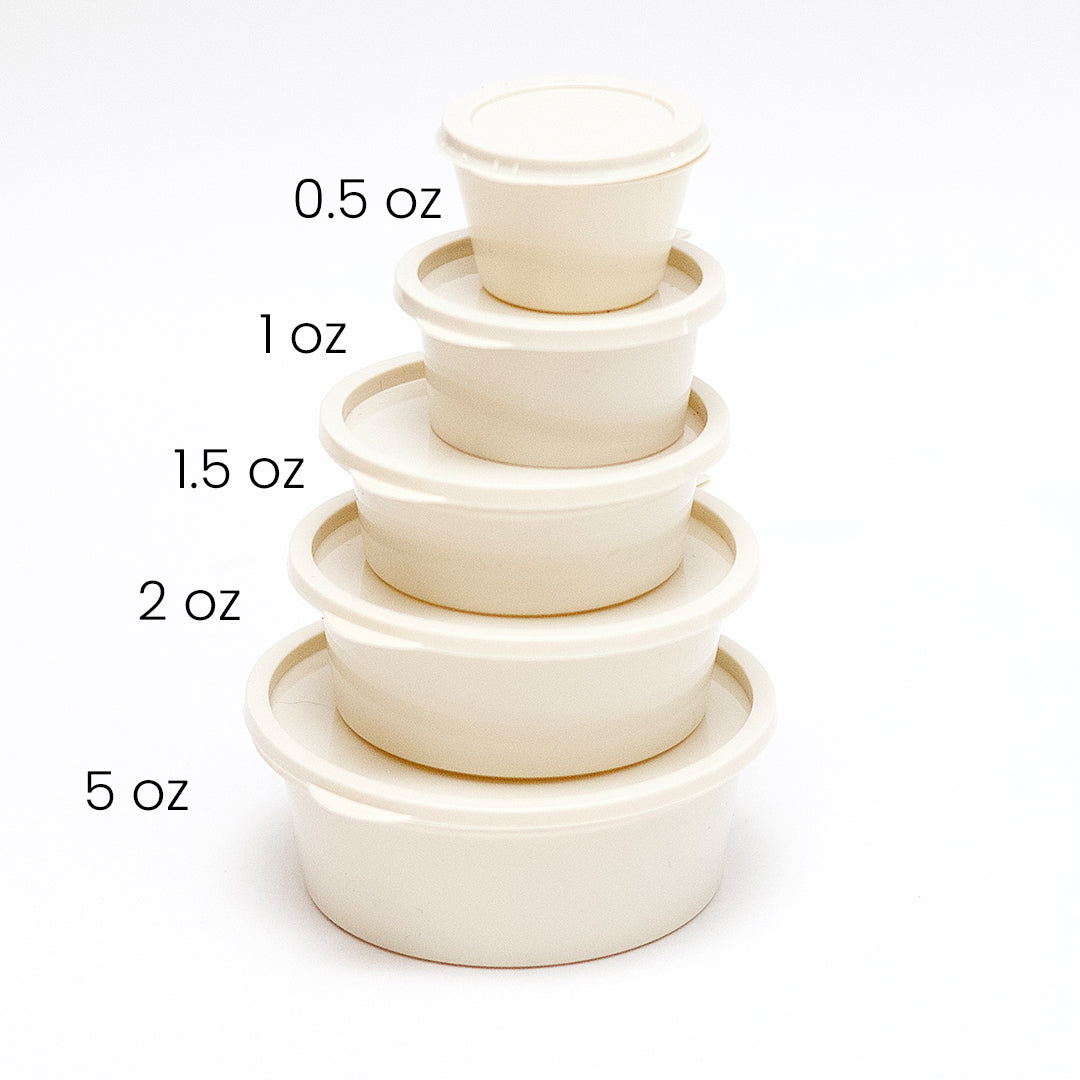 Salsero 2 oz con Tapa Bio