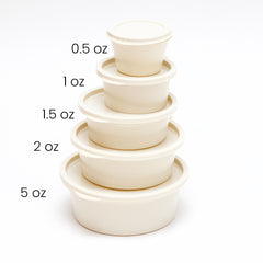 Salsero 2 oz con Tapa Bio